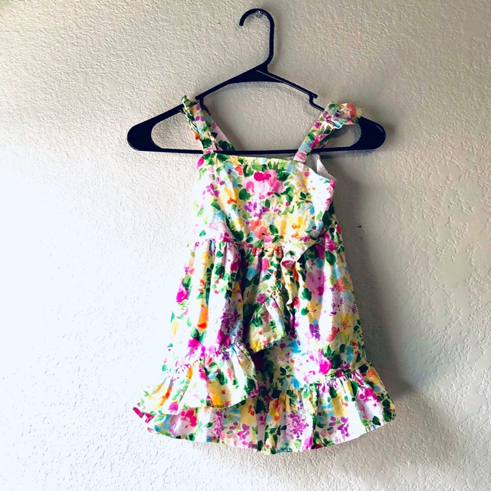 JANIE AND JACK Floral Toddler Dress